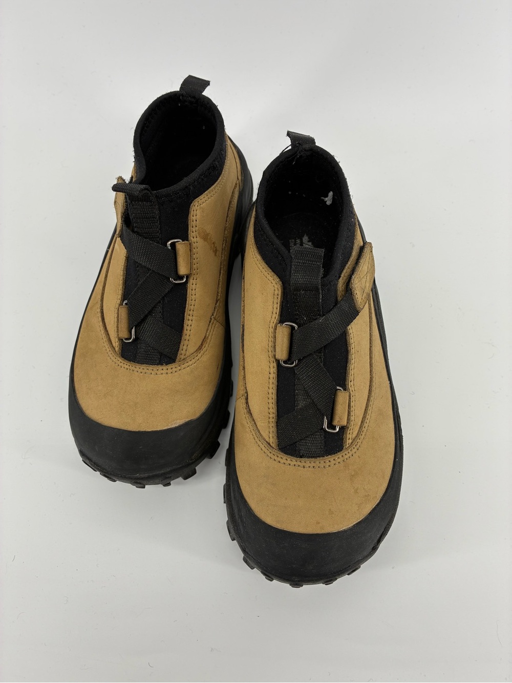 Sorel Tan and Black Women's Slip-On Outdoor Boots